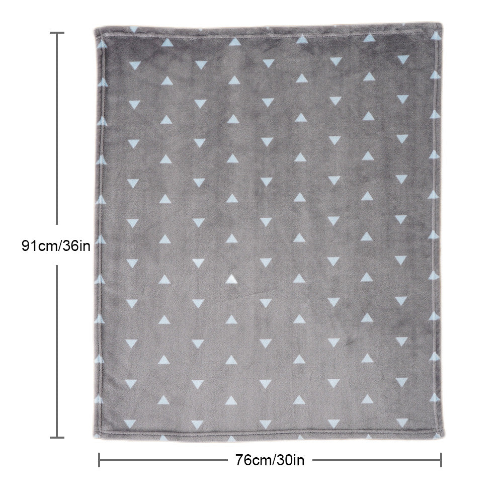 Baby Blanket-GreyTriangle