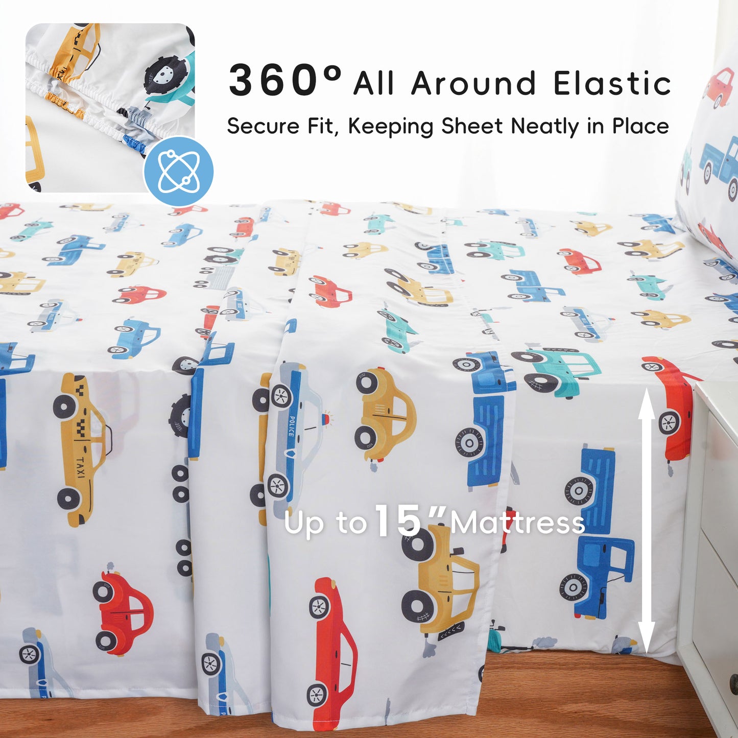 Kids Sheets Set-Car