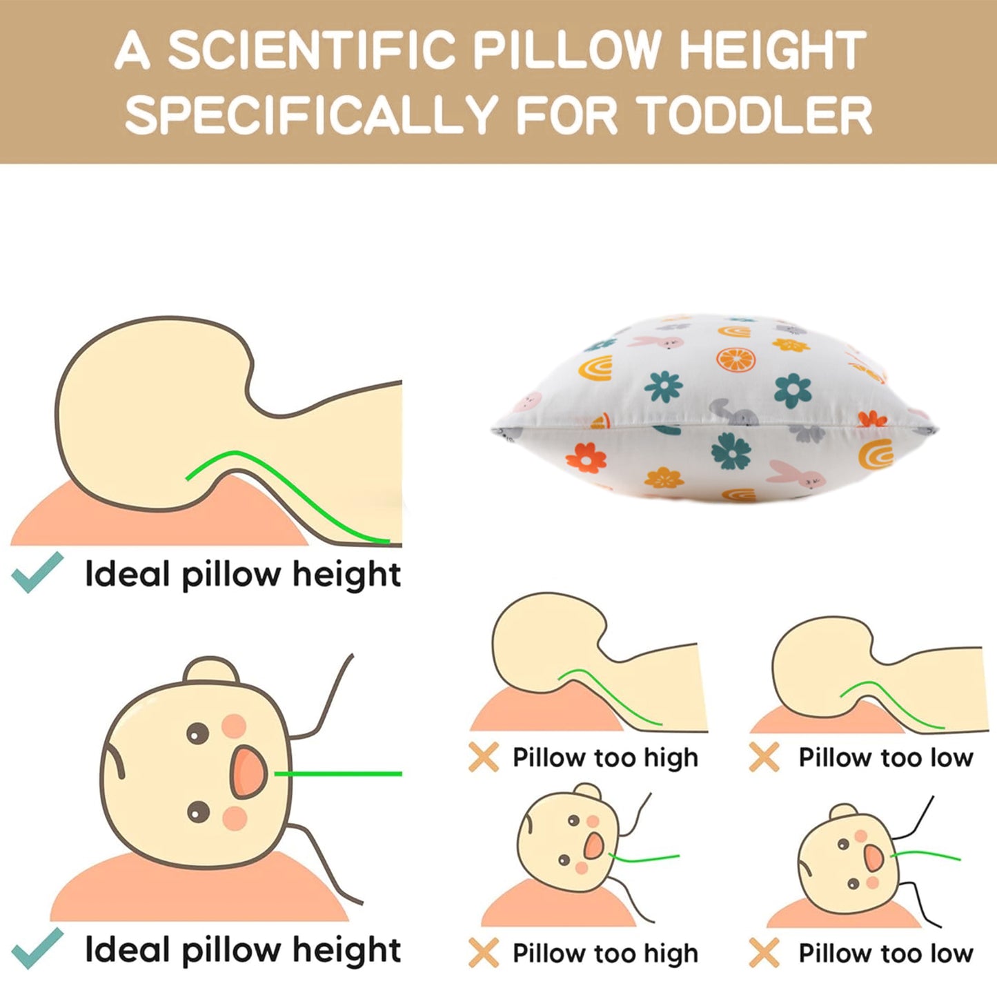 Toddler Pillows-Bunny
