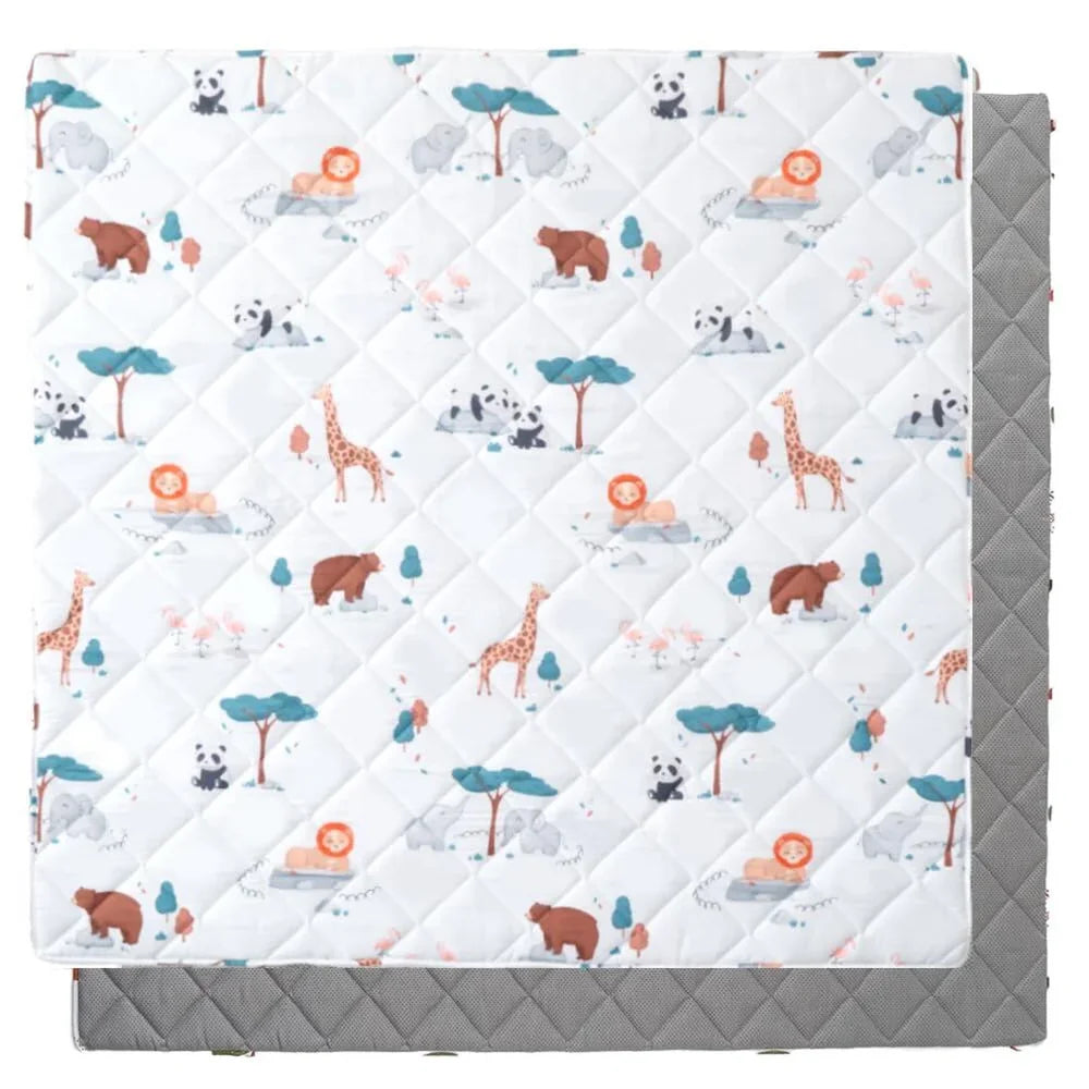 Alfombra antideslizante para gatear para bebés