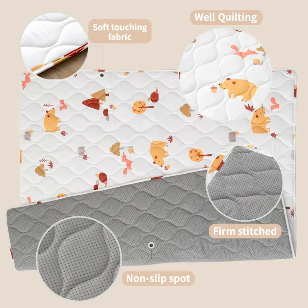 Alfombra antideslizante para gatear para bebés