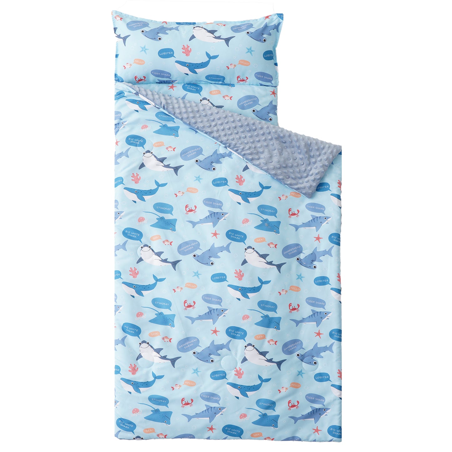 Cozy Kids Nap Mat-Construction Vehicle