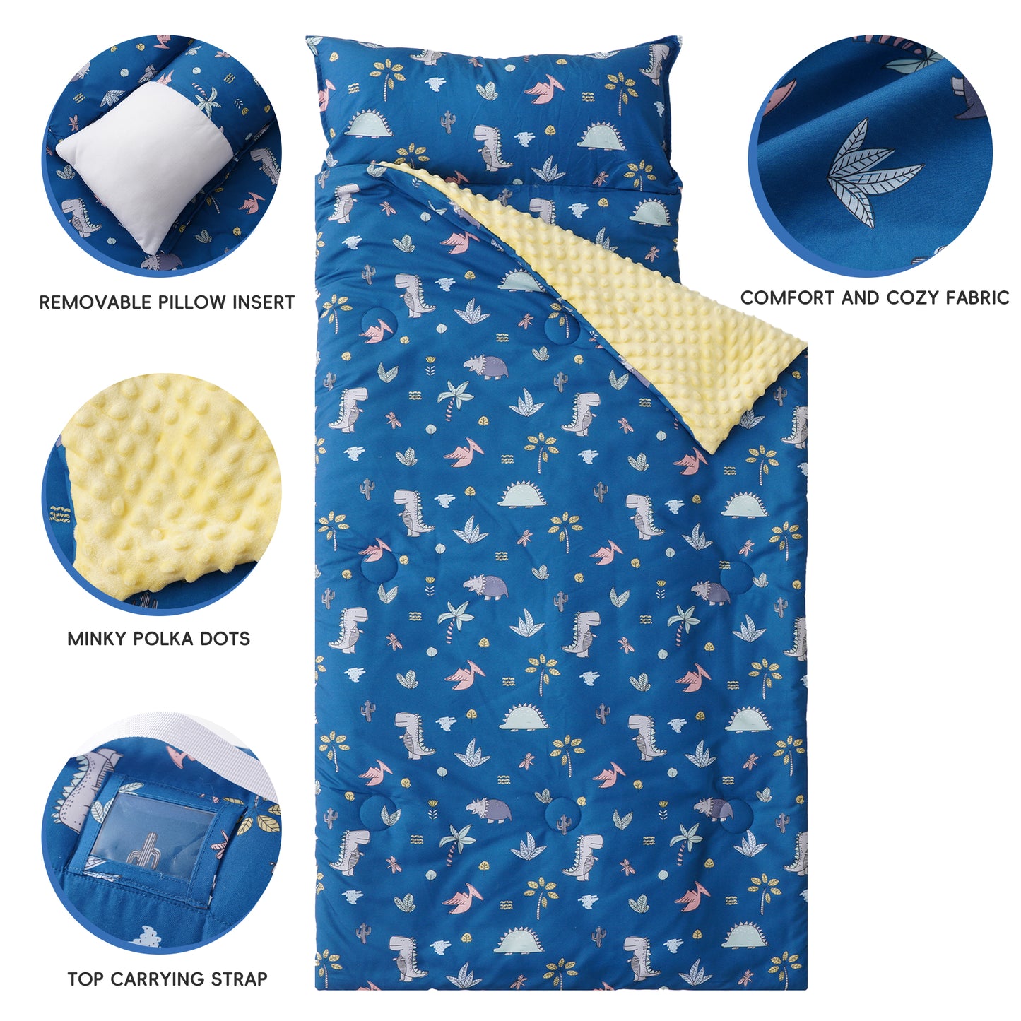 Toddler Nap Mat-Dino