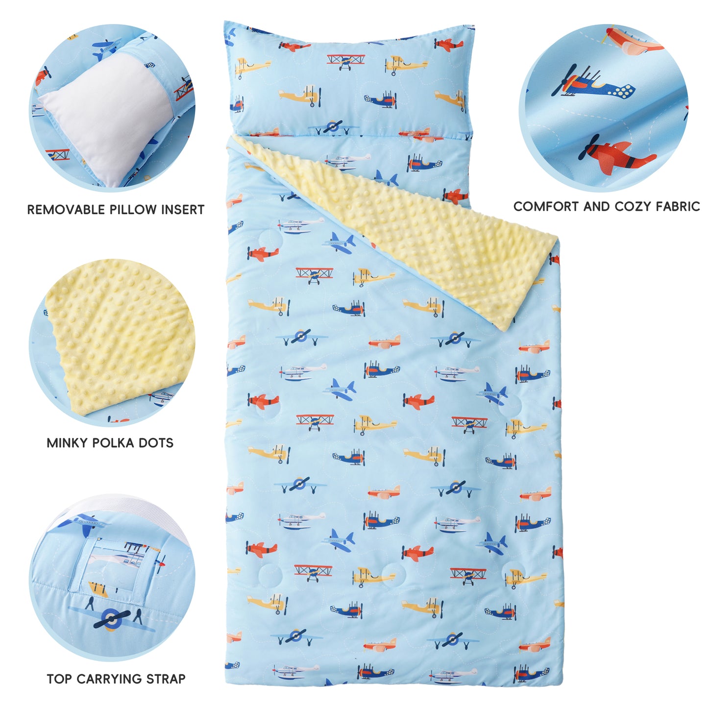 Toddler Nap Mat-Plane