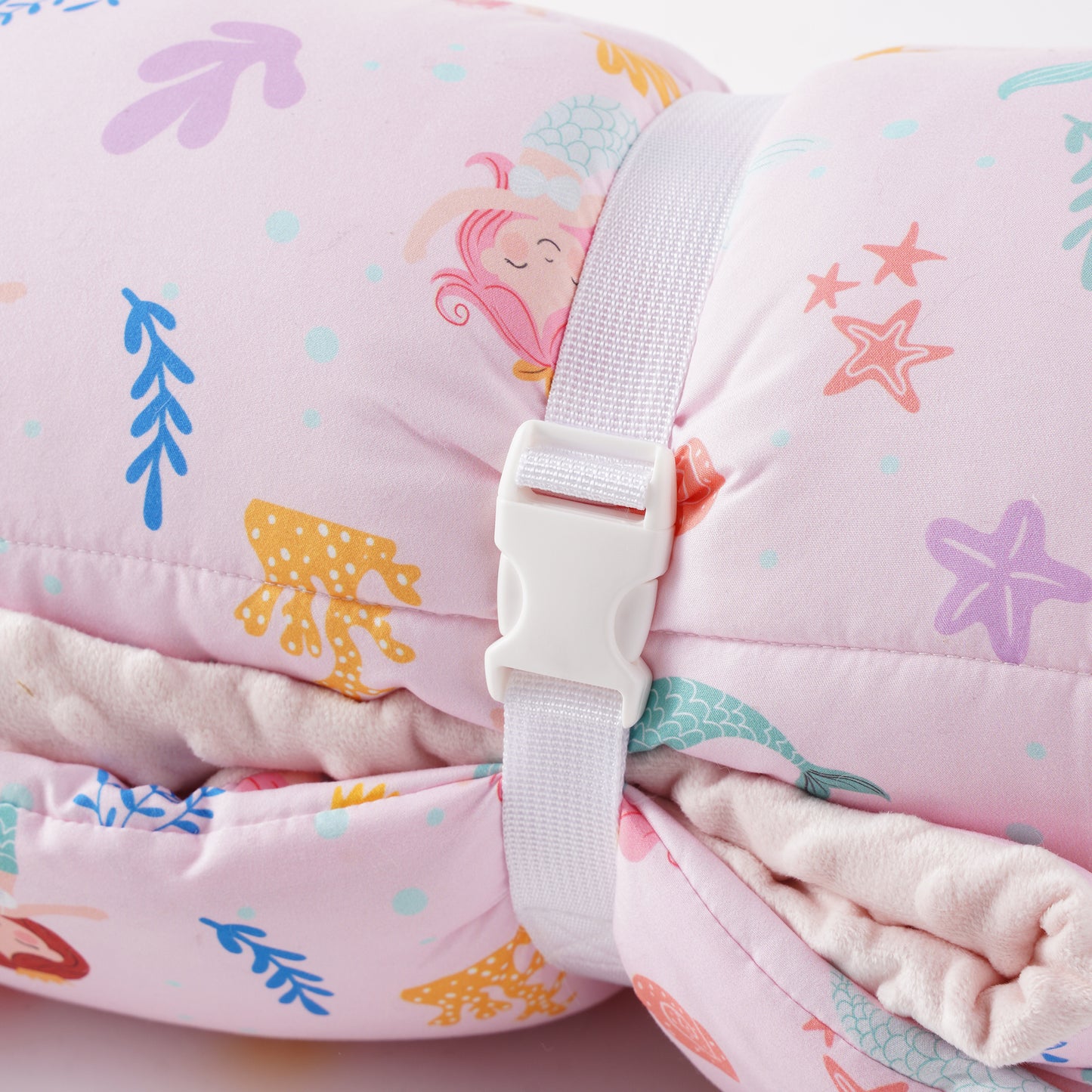 Toddler Nap Mat-Pink Mermaid