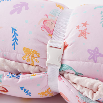 Toddler Nap Mat-Pink Mermaid