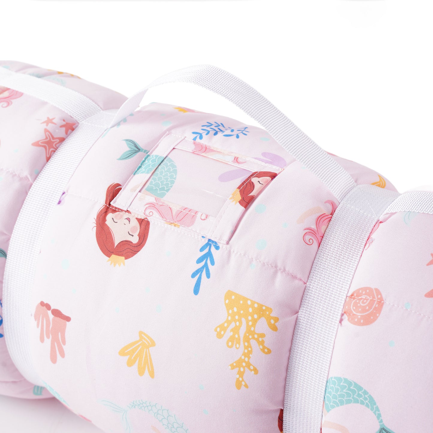 Toddler Nap Mat-Pink Mermaid