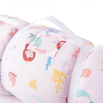 Toddler Nap Mat-Pink Mermaid