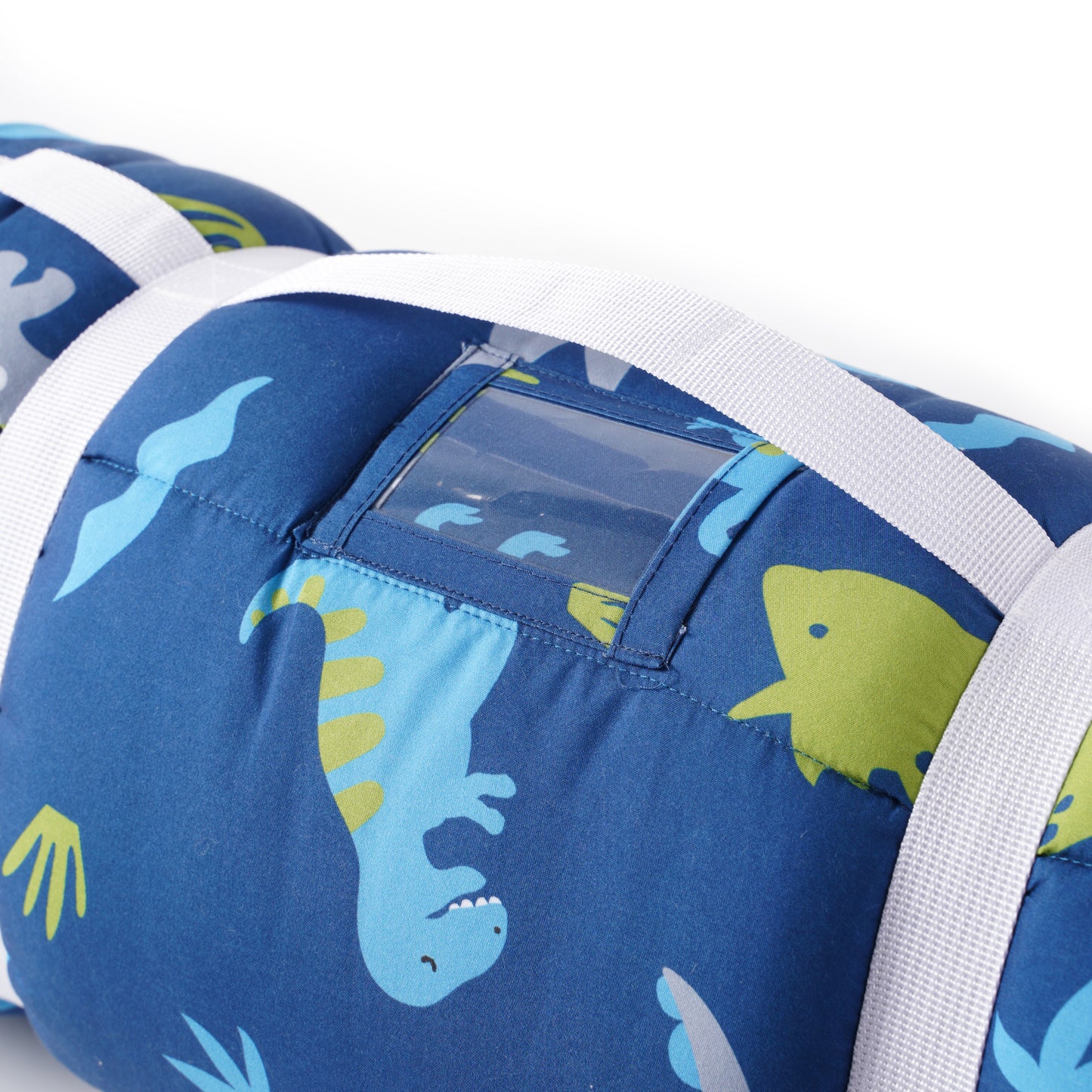 Toddler Nap Mat-Dinosaur Deep Blue