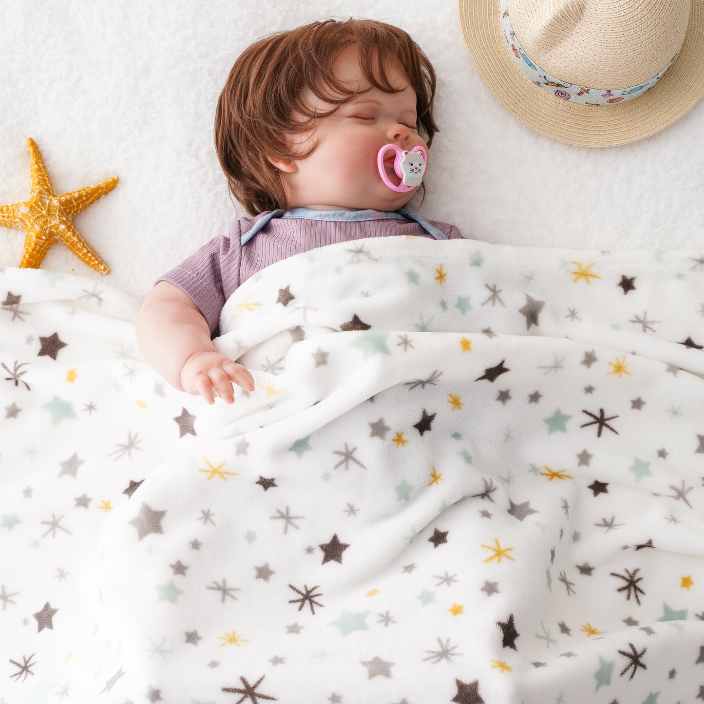 Baby Blanket-ColorfulStars