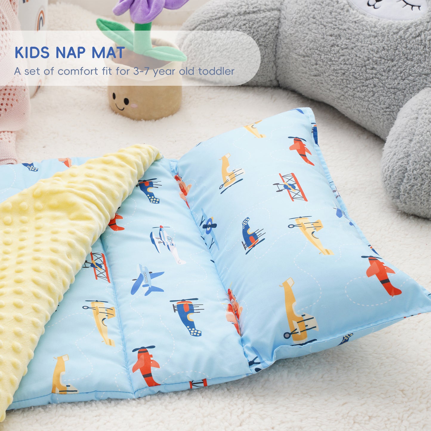 Toddler Nap Mat-Plane