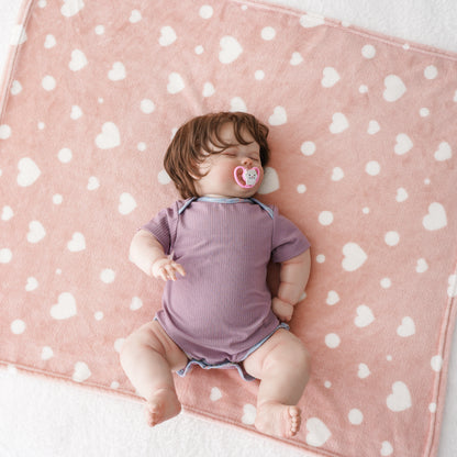 Kids Blanket-PinkHeart