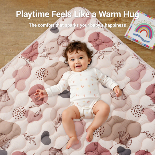 Baby Play Mat-Leaves Pattern