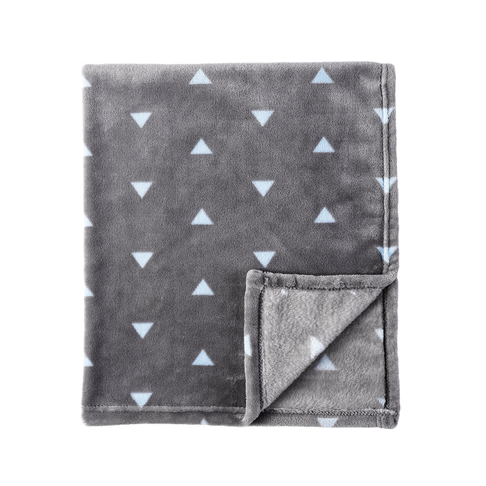 Baby Blanket-GreyTriangle