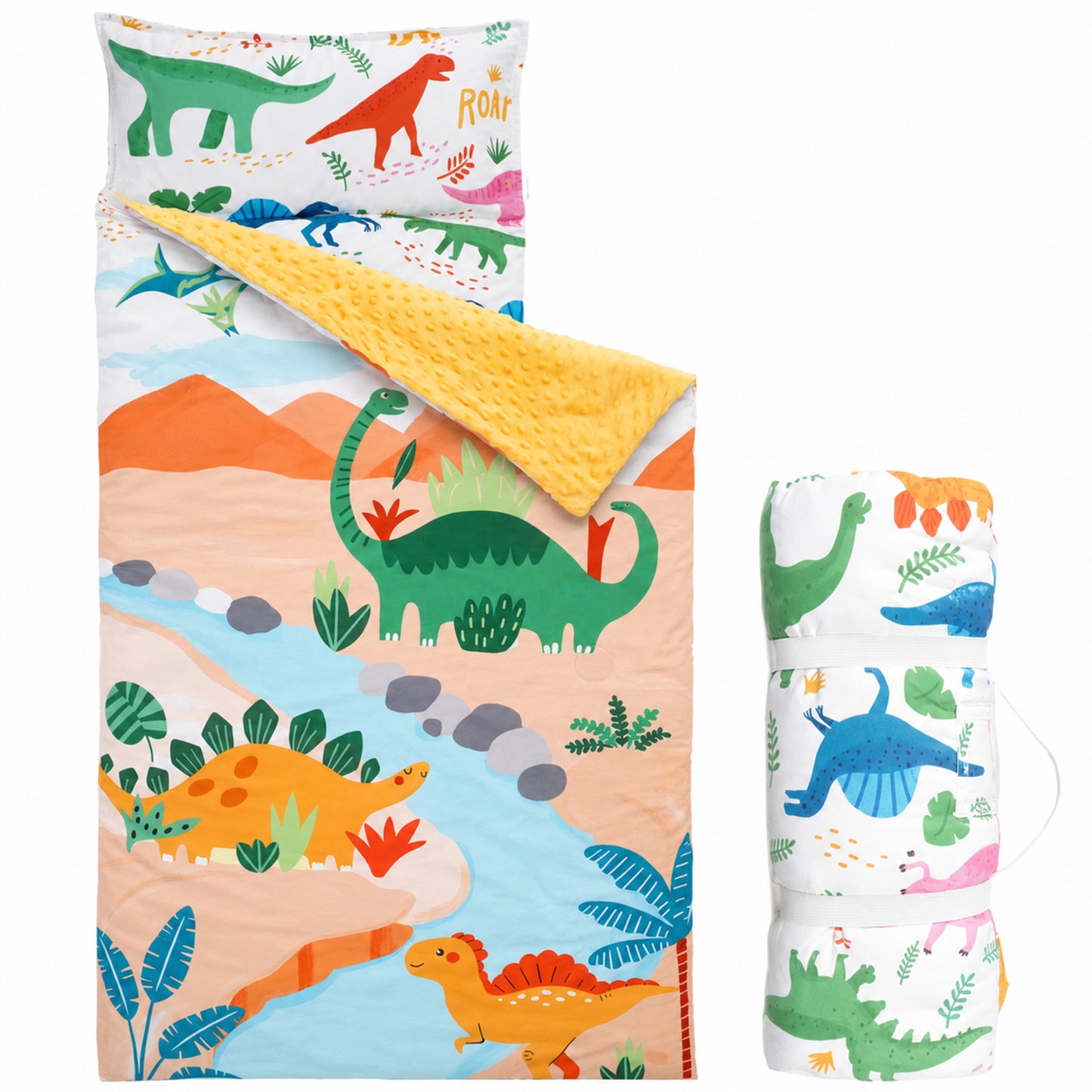 Toddler Nap Mat with Pillow