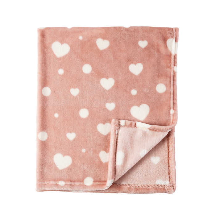 Baby Blanket-PinkHeart