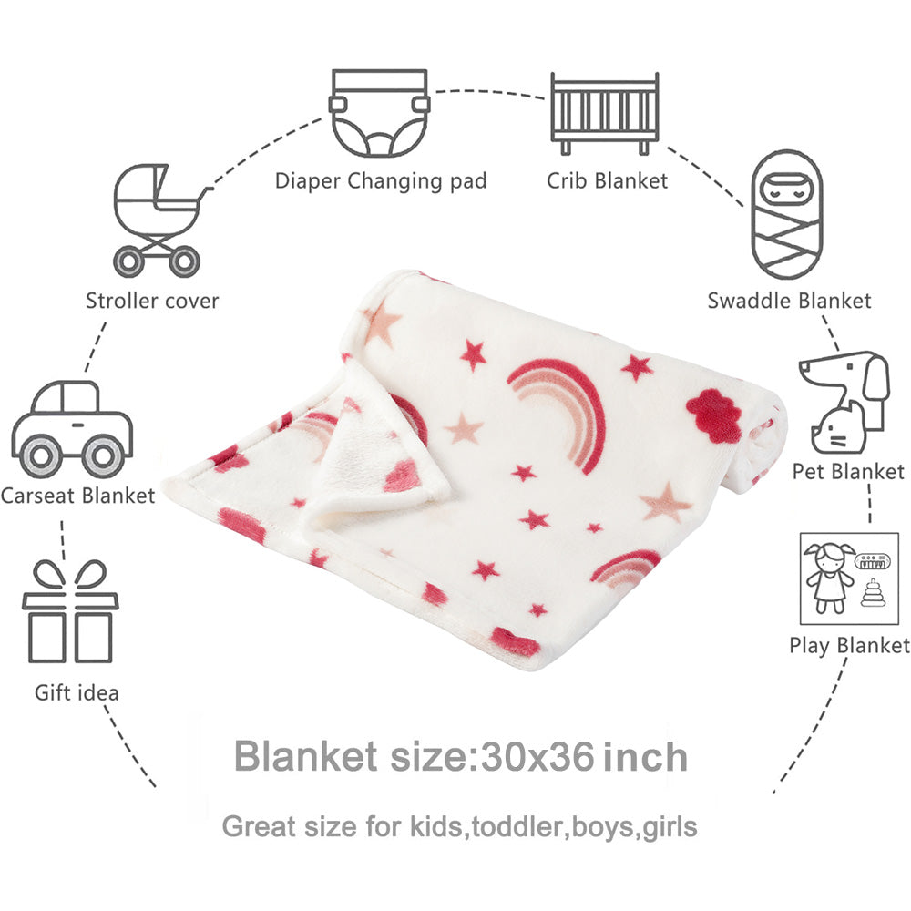 Kids Blanket-PinkCloud
