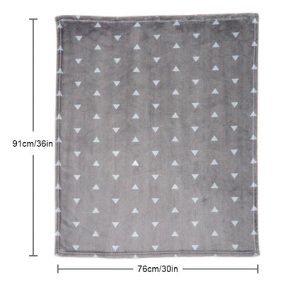 Baby Blanket-GreyTriangle
