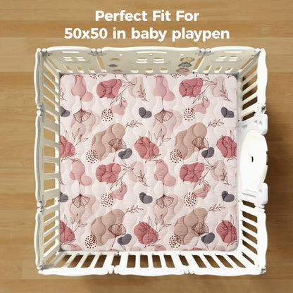 Baby Play Mat-Leaves Pattern