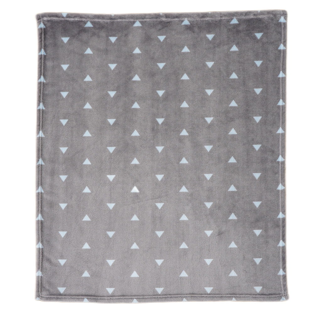Kids Blanket-GreyTriangle