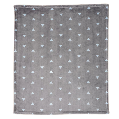 Kids Blanket-GreyTriangle