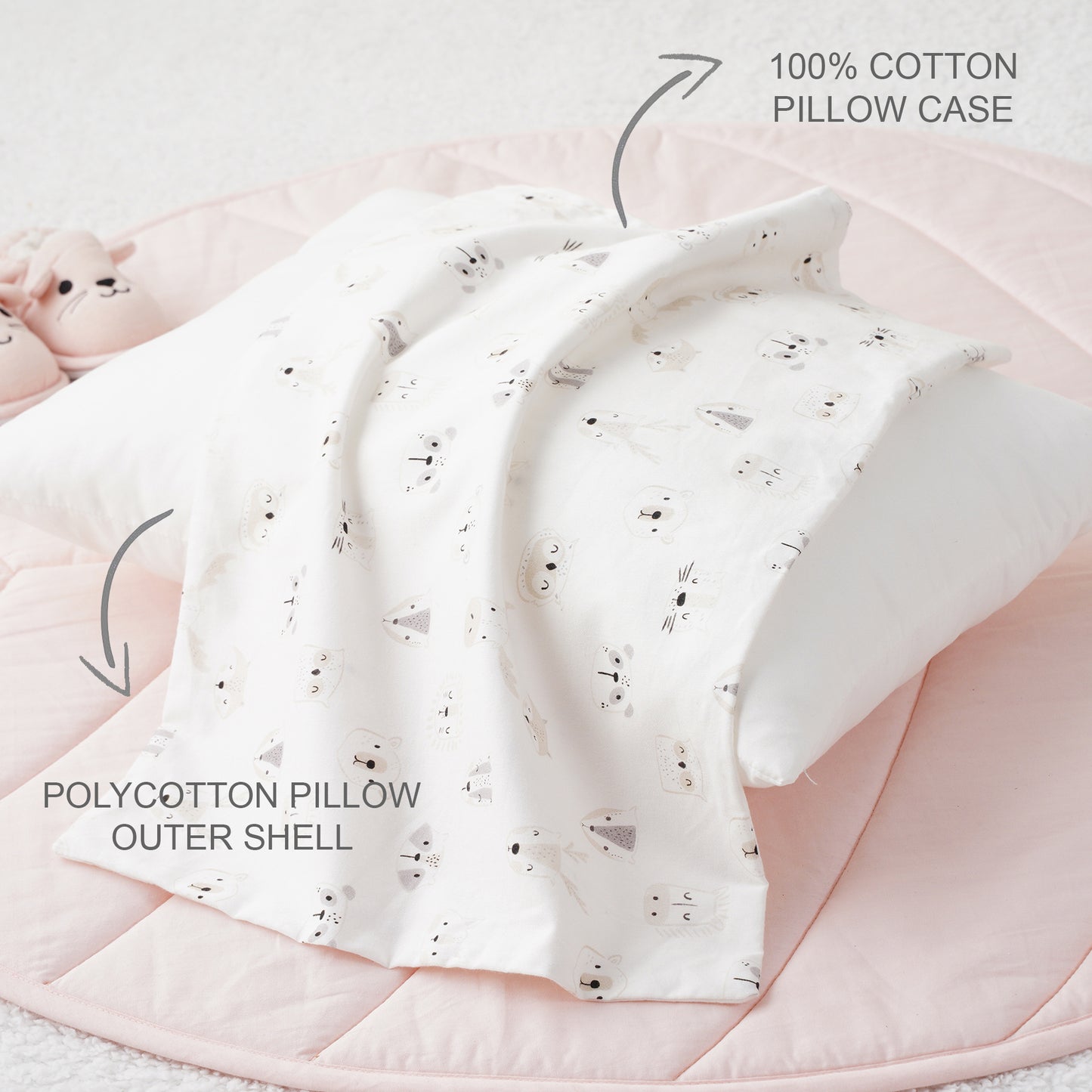 Toddler Pillows-Animals