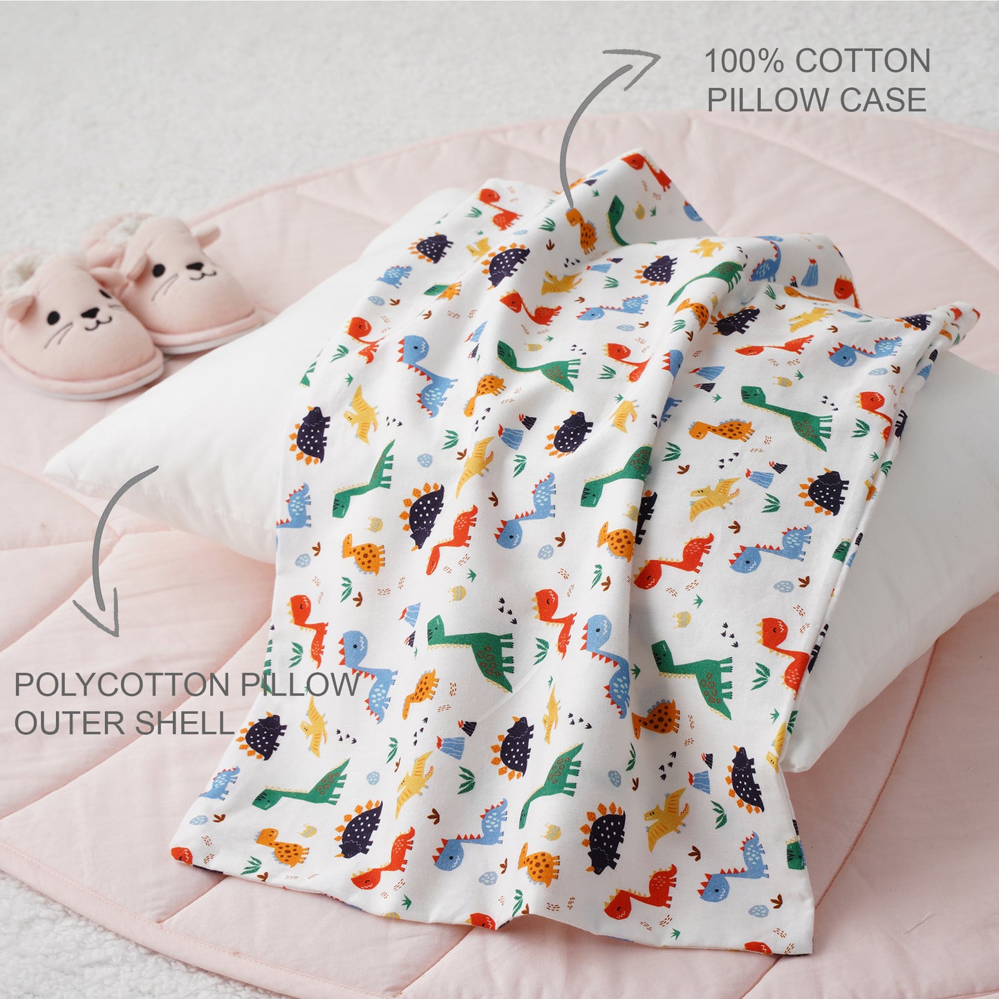 Toddler Pillows-Dinosaur