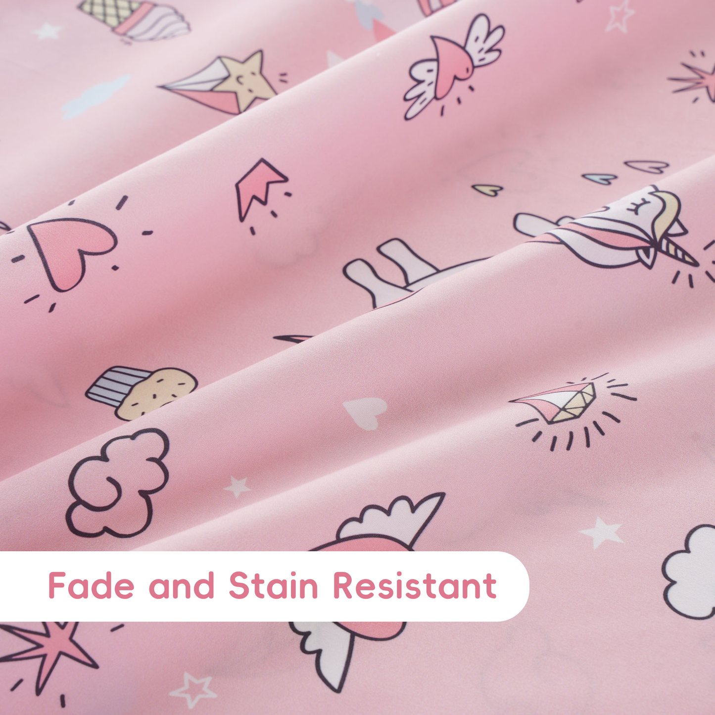 Kids Sheets Set-UnicornPink