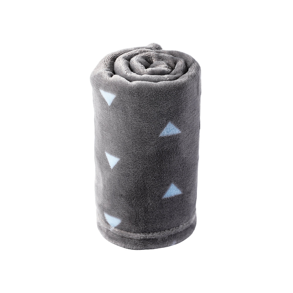Kids Blanket-GreyTriangle
