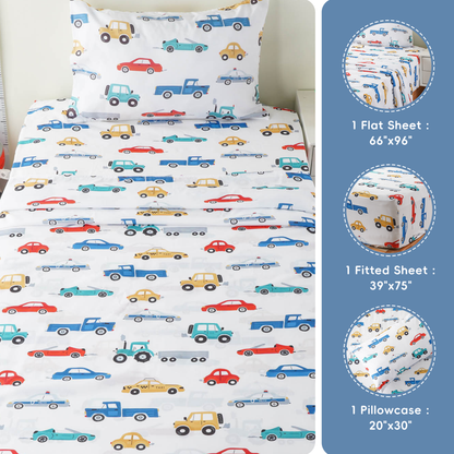 Kids Sheets Set-Car