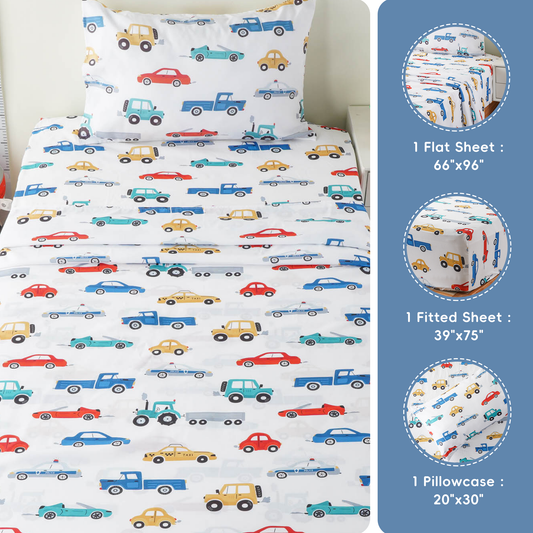 Kids Sheets Set-Car
