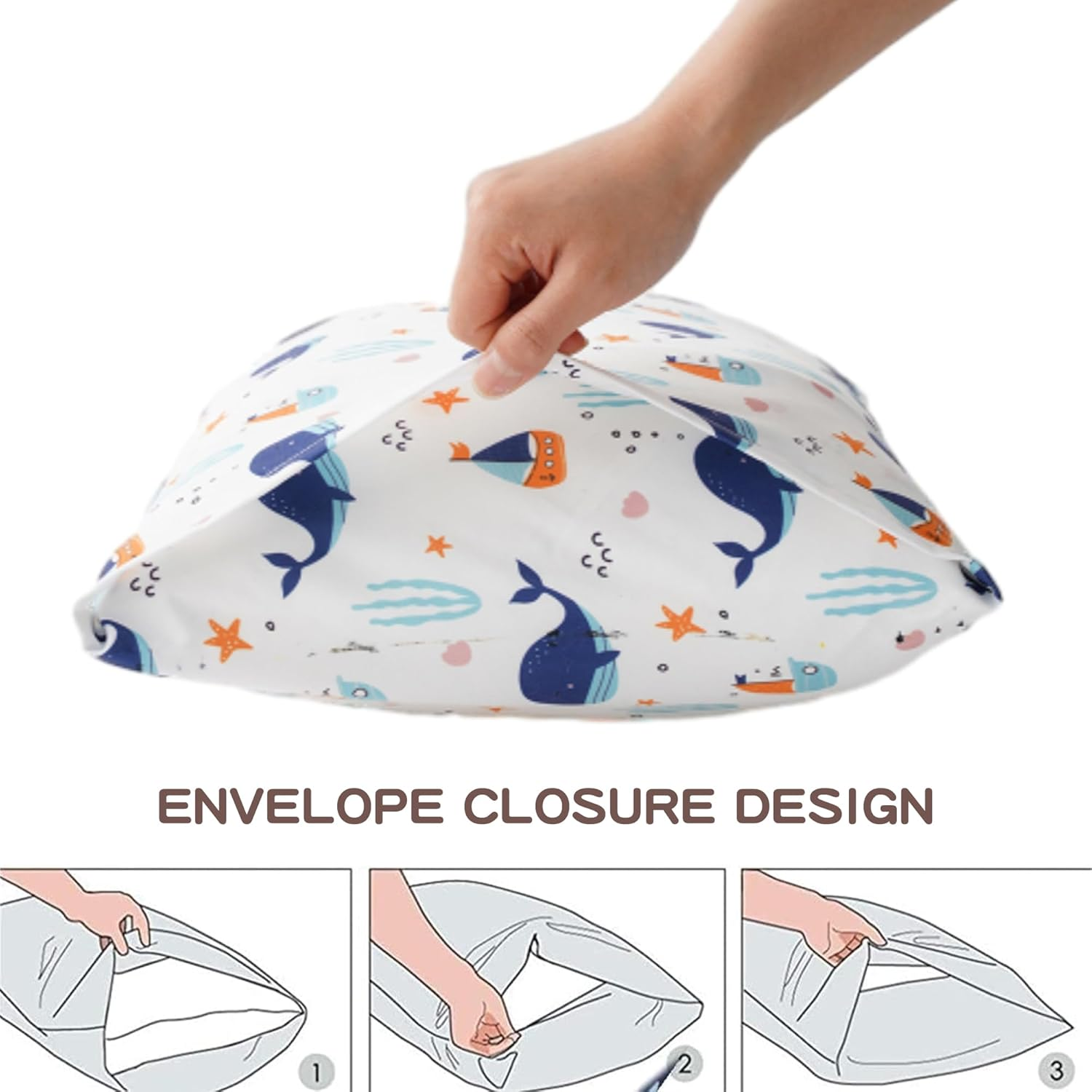 🔥Free Shipping🔥100% Cotton Printed Kids Sleeping Pillow