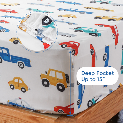 Kids Sheets Set-Car