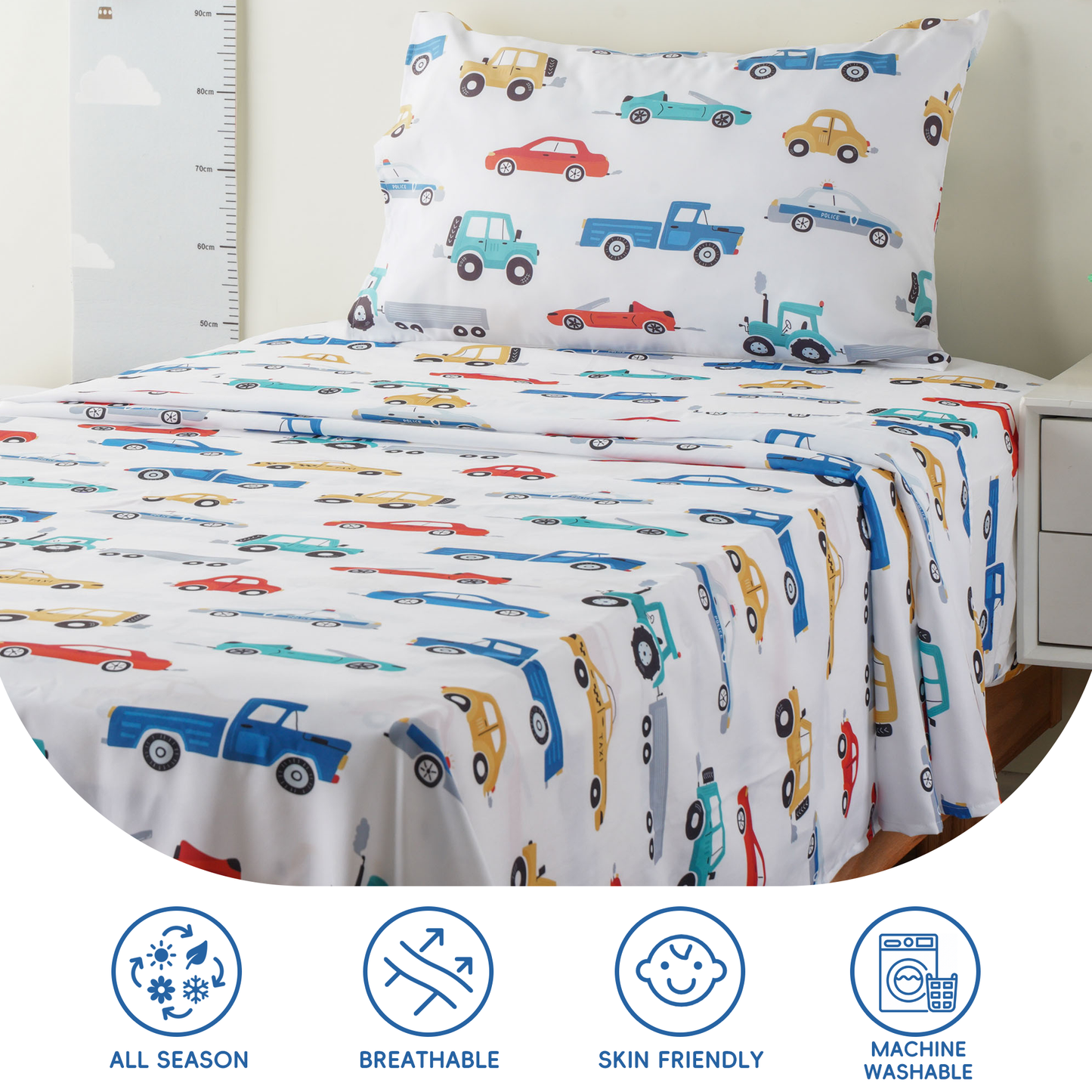 Kids Sheets Set-Car