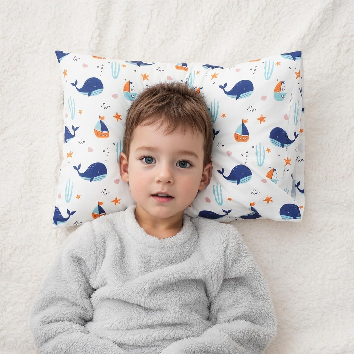 🔥Free Shipping🔥100% Cotton Printed Kids Sleeping Pillow
