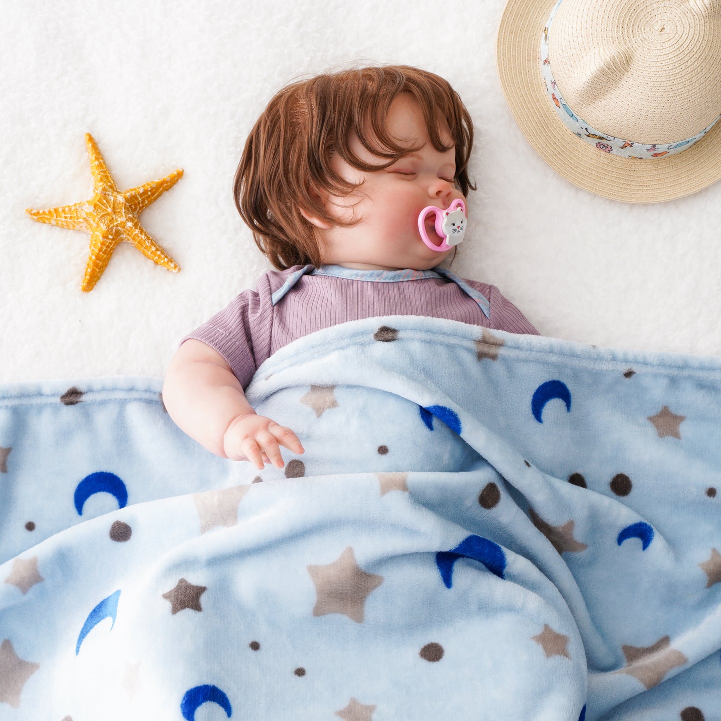 Baby Blanket-BlueStar