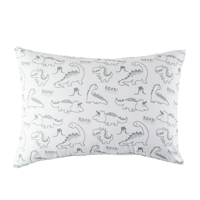 Toddler Pillows-WhiteDinosaur