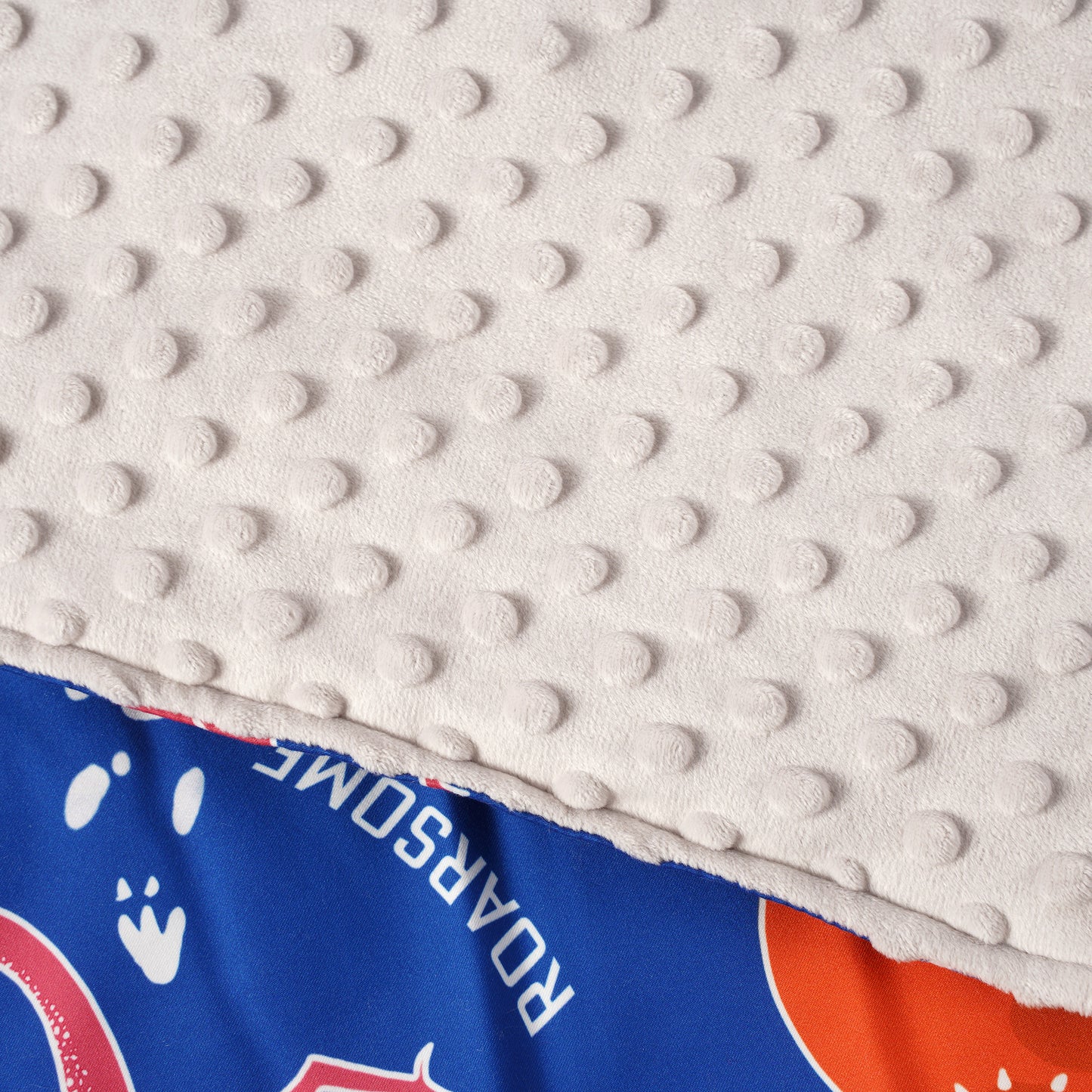 Cozy Kids Nap Mat-Blue Dinosaur