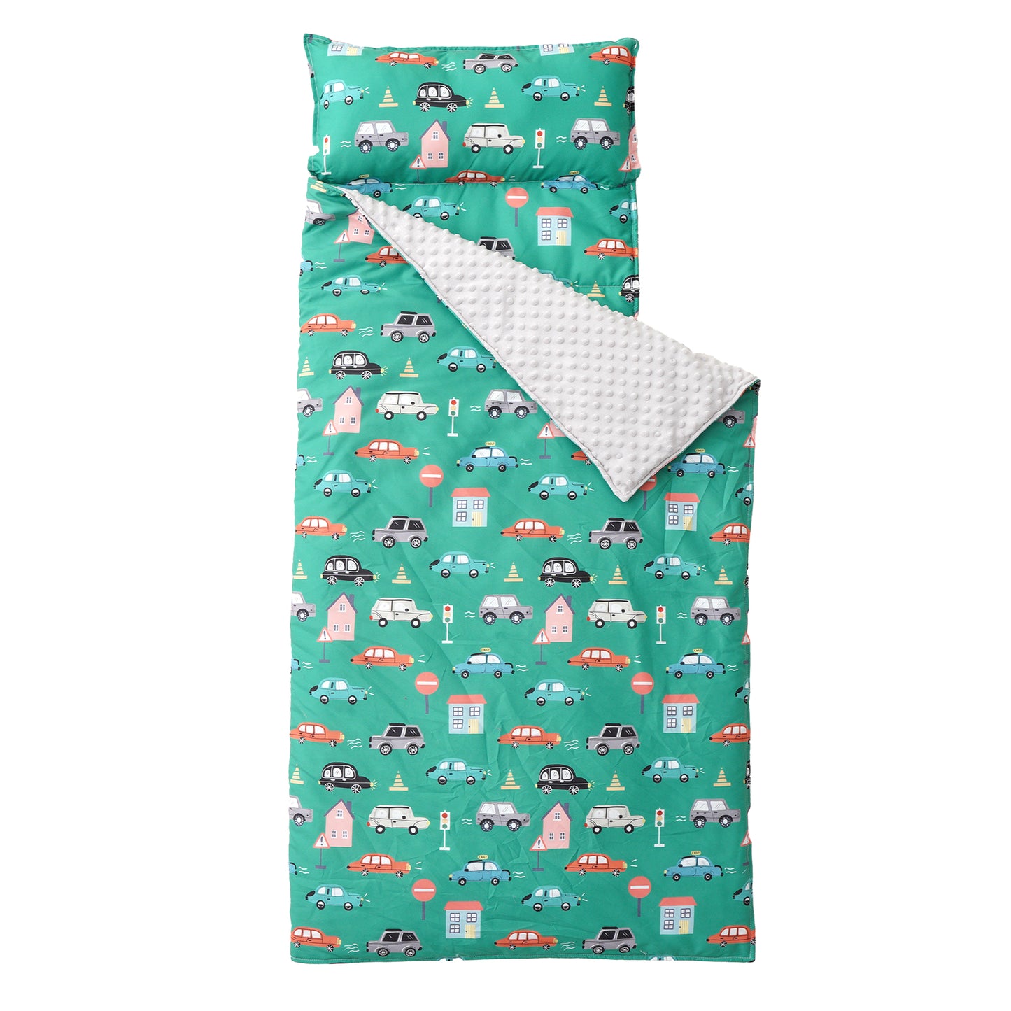 Cozy Kids Nap Mat-Construction Vehicle