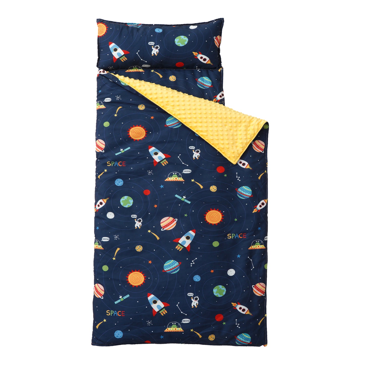 Cozy Kids Nap Mat-Construction Vehicle