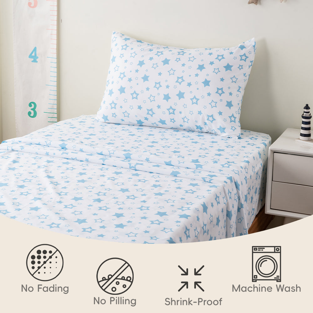 Kids Sheets Set-BlueStar