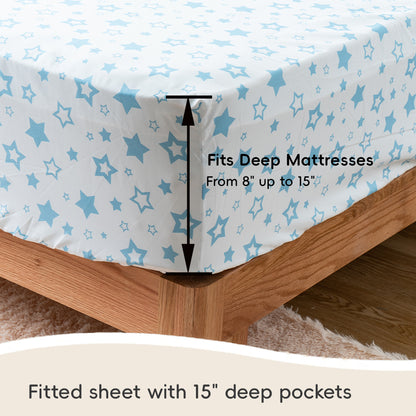 Kids Sheets Set-BlueStar
