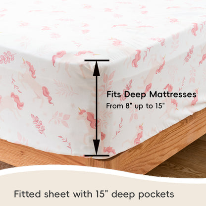 Kids Sheets Set-Unicorn