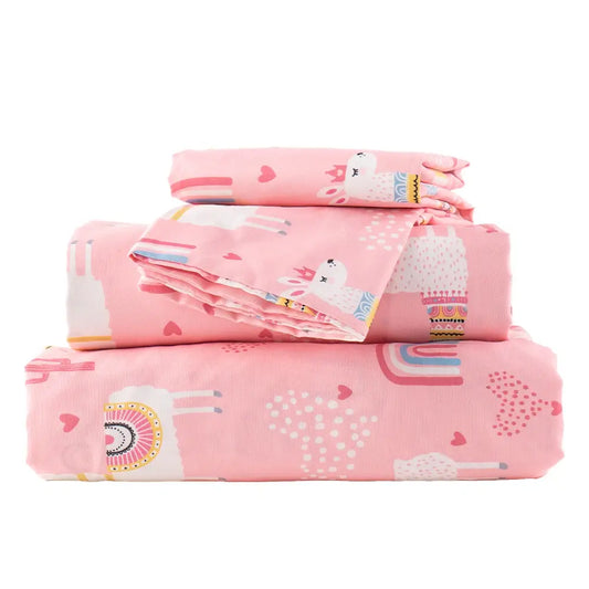Bunnikins & Clover Unicorn Twin Sheet Set