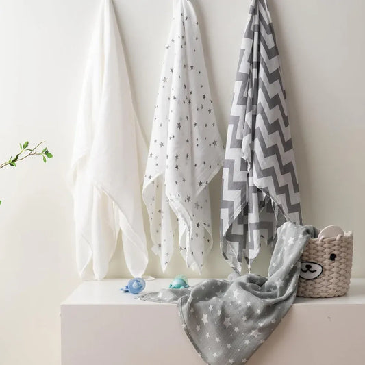 Bunnikins & Clover Muslin Swaddle Set