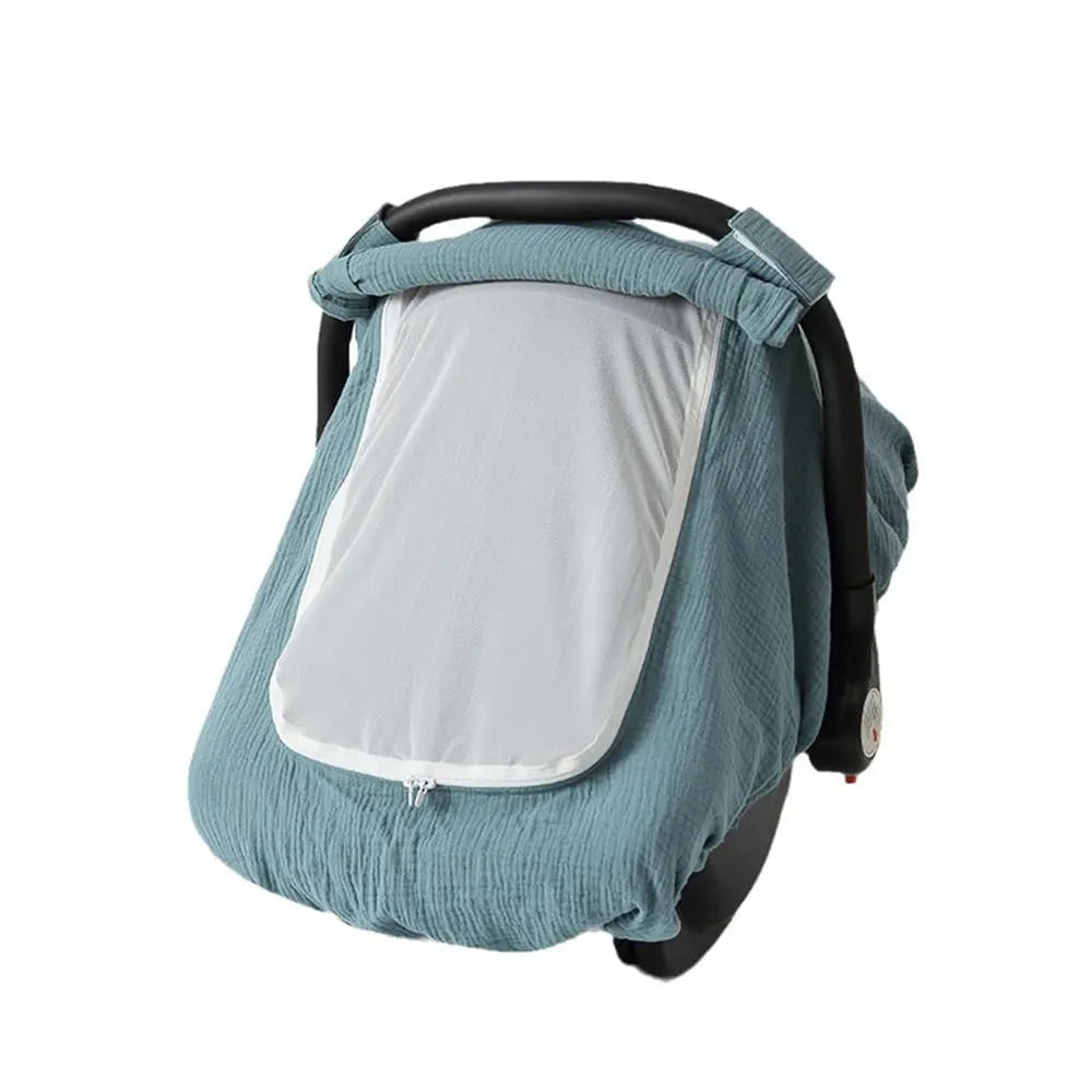 Bunnikins & Clover Baby Car Seat Net Cover