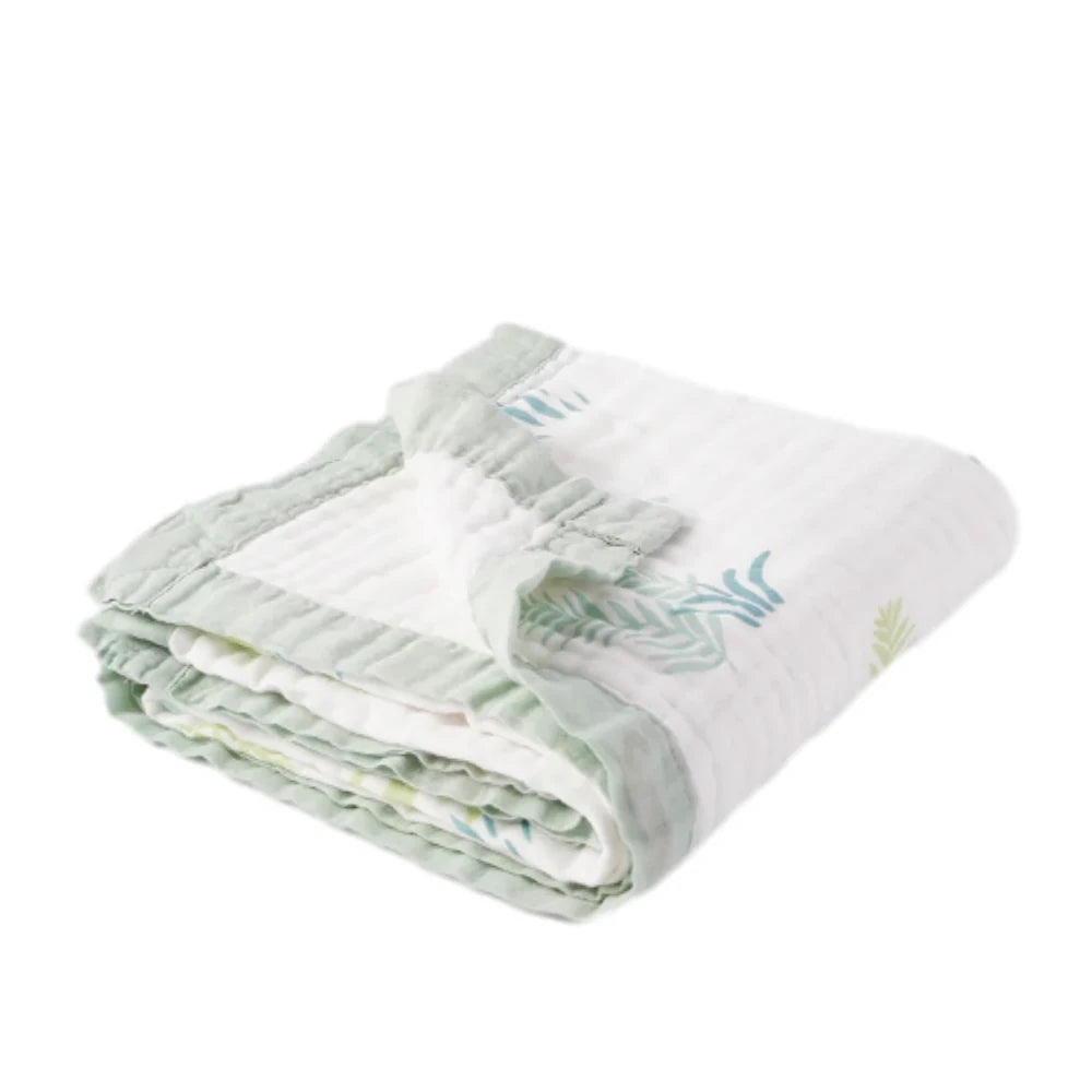Bunnikins & Clover Muslin Baby Swaddle Blanket