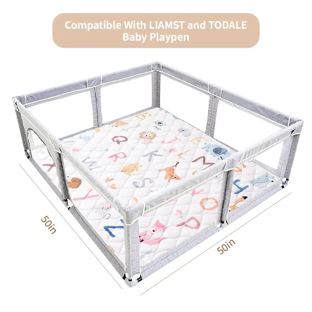 Alfombra antideslizante para gatear para bebés 