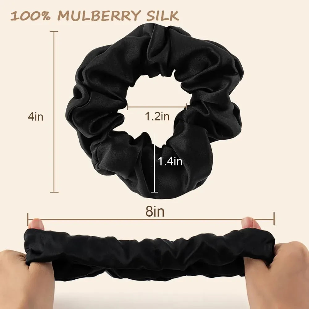 Bunnikins & Clover Silk Hair Scrunchies