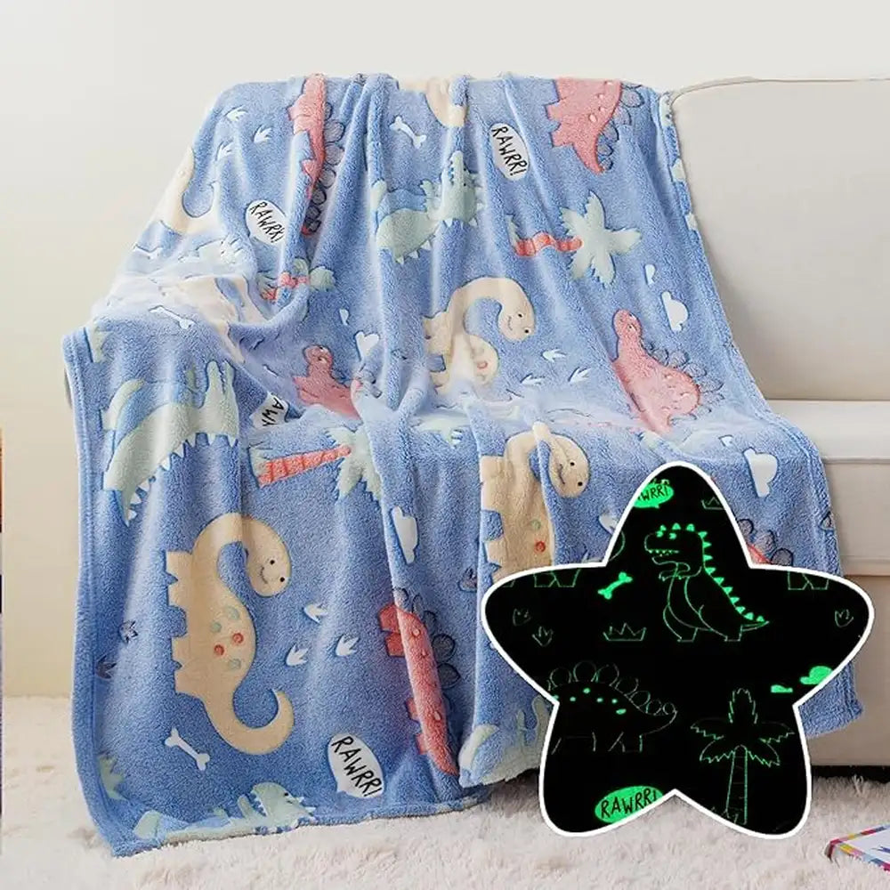 Bunnikins Glow Dinosaur Nap Mat for Kids